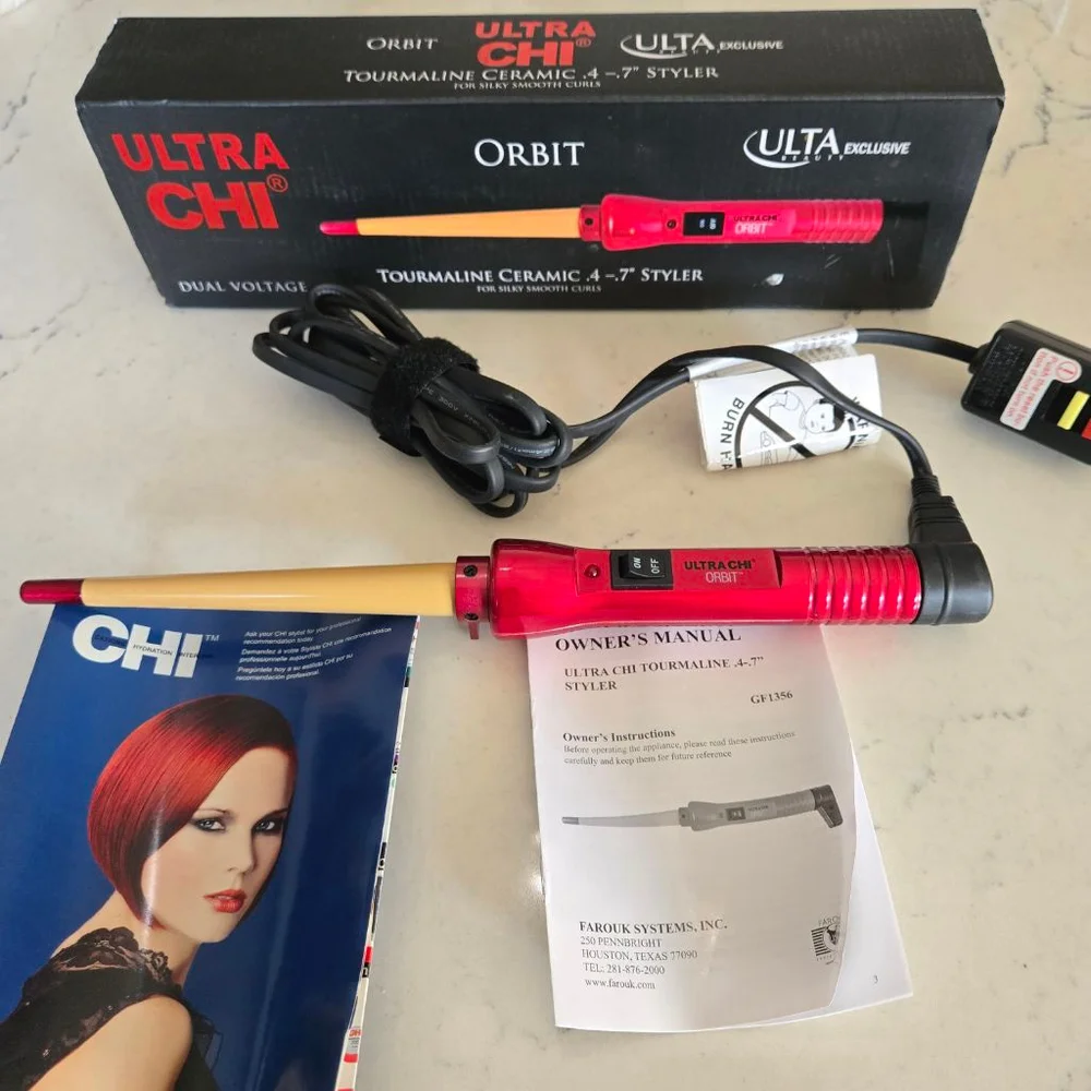 Women's Ultra CHI Orbit Tourmaline Ceramic .4-.7